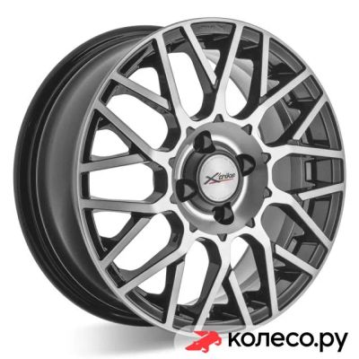 Лот: 25094500. Фото: 1. X-132 6x15/5*100 D57.1 ET38 BK... Диски