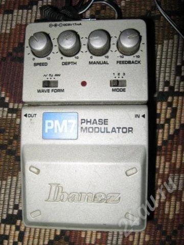 Лот: 217021. Фото: 1. Фэйзер Ibanez PM7 цена снижена... Гитары