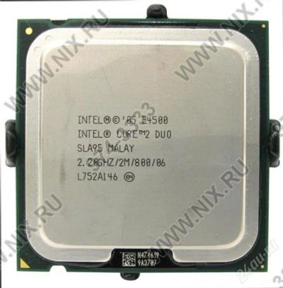 Лот: 4141149. Фото: 1. Процессор Intel Core 2 duo E4500... Процессоры