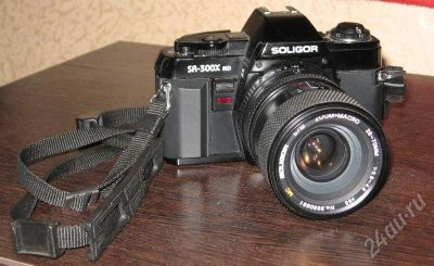 Лот: 433532. Фото: 1. Фотоаппарат Soligor SR-300X полный... Цифровые зеркальные