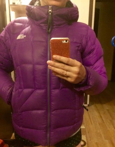 Лот: 10196018. Фото: 1. Пуховик north face 44р. Верхняя одежда