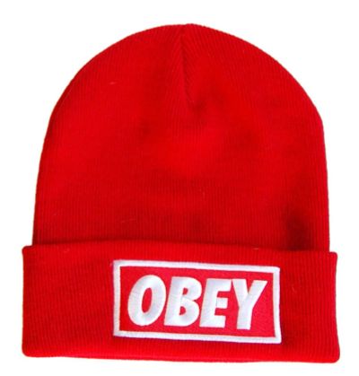 Лот: 3196685. Фото: 1. шапка obey (красная). Головные уборы