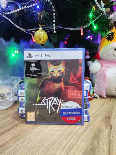 Лот: 19491150. Фото: 1. Игра для PlayStation 5 Stray... Игры для консолей