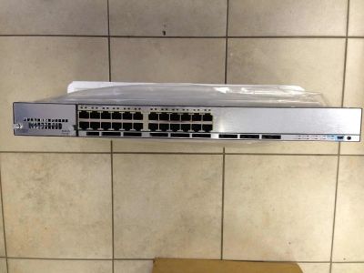 Лот: 3184021. Фото: 1. [новый] Коммутатор Cisco WS-C3750X-24P-E... Маршрутизаторы (роутеры)