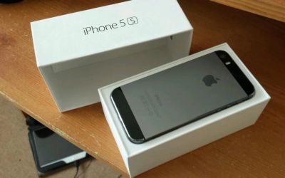 Лот: 8005040. Фото: 1. Iphone 5s space gray 16gb НОВЫЙ. Смартфоны