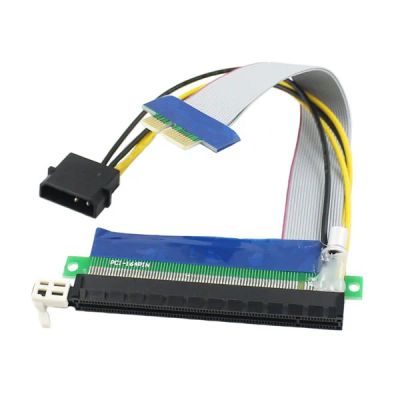 Лот: 3861051. Фото: 1. Райзер (Riser) PCI-E 1x-16x с... Шлейфы, кабели, переходники