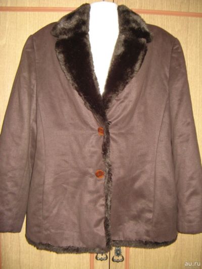 Лот: 18175904. Фото: 1. легкая куртка GERRY WEBER с меховым... Легкие куртки, толстовки
