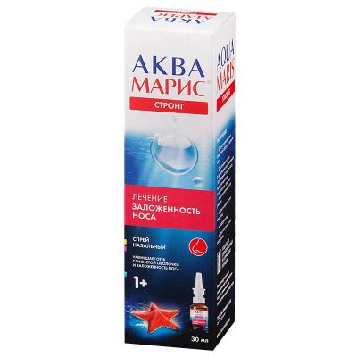 Лот: 23723853. Фото: 1. Аква Марис Стронг спрей назальный... Лекарства