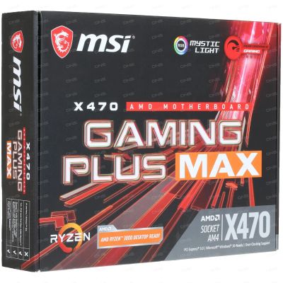 Лот: 19000147. Фото: 1. Материнская плата MSI X470 gaming... Материнские платы