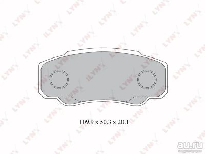 Лот: 13083804. Фото: 1. Колодки тормозные дисковые Fiat... Тормозная система