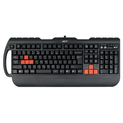 Лот: 6451433. Фото: 1. Игровая клавиатура A4Tech X7-G700... Инструменты и оборудование