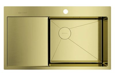 Лот: 23653646. Фото: 1. Мойка врезная с крылом OMOIKIRI... Мойки кухонные