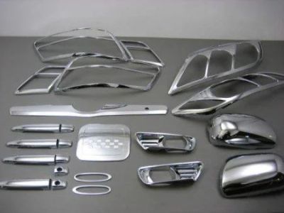 Лот: 5399957. Фото: 1. Хром комплект на Camry 40 кузов. Детали тюнинга