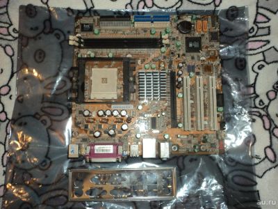 Лот: 8508668. Фото: 1. Socket 754 Материнская плата Foxconn... Материнские платы