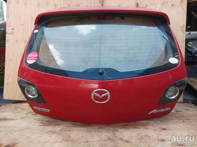 Лот: 18536630. Фото: 1. Дверь задняя багажника Mazda Axela... Кузов