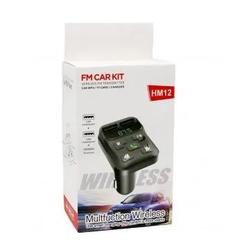 Лот: 23541923. Фото: 1. Модулятор Bluetooth EP HM12 2USB... FM-модуляторы, трансмиттеры