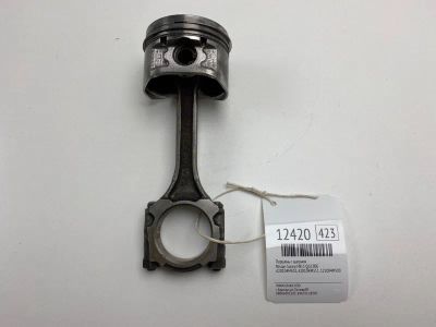 Лот: 20377773. Фото: 1. Поршень с шатуном Nissan Sunny... Двигатель и элементы двигателя
