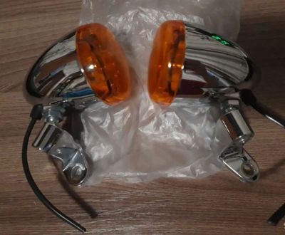 Лот: 18445404. Фото: 1. Передние поворотники Harley Softail. Оптика и освещение