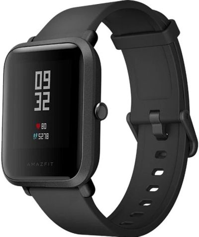 Лот: 11851468. Фото: 1. Смарт-часы Amazfit Bip Onyx Black... Смарт-часы, фитнес-браслеты, аксессуары