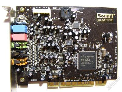 Лот: 1310066. Фото: 1. Creative Audigy 4 PCI SB0610. Звуковые карты