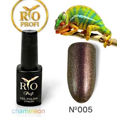 Лот: 6931638. Фото: 1. Гель-лак Хамелеон RIO Profi №005. Лак для ногтей