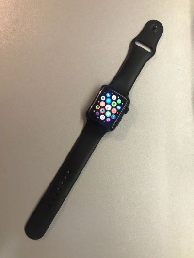 Лот: 12250107. Фото: 1. apple watch series 2 керамика... Смарт-часы, фитнес-браслеты, аксессуары