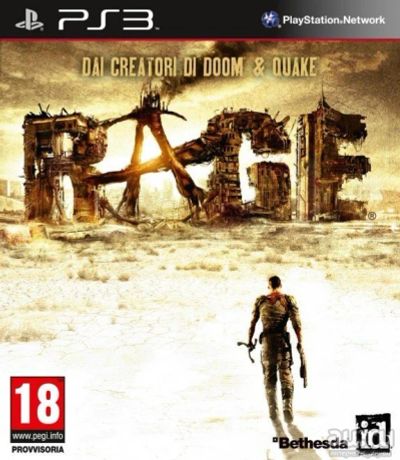 Лот: 9767079. Фото: 1. RAGE PS3 Playstation 3. Игры для консолей