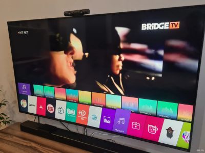Лот: 17944563. Фото: 1. Телевизор 55" LG 55sm8200pla... Телевизоры