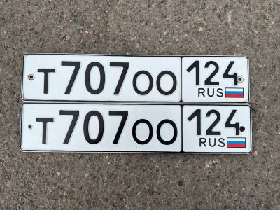Лот: 19497043. Фото: 1. Продам гос.номер Т 707 ОО 124. Госномера