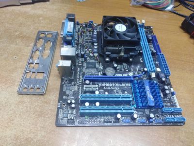 Лот: 22848404. Фото: 1. Материнская плата Asus M4N68T-M... Материнские платы