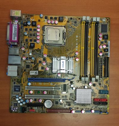 Лот: 18380132. Фото: 1. Материнская плата Asus P5K-VM... Материнские платы