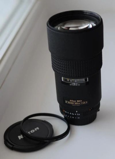 Лот: 7021550. Фото: 1. Nikon Nikkor 180mm f/2.8D ED if... Объективы
