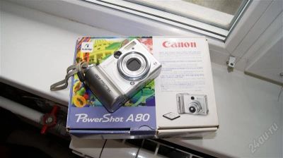Лот: 2045287. Фото: 1. Canon PowerShot A80. Цифровые компактные