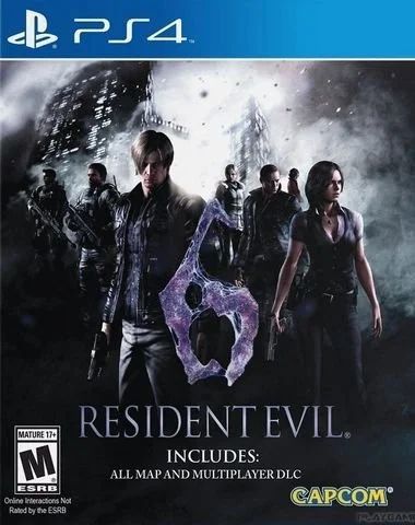 Лот: 13350378. Фото: 1. Resident Evil 6 [PS4, русские... Игры для консолей