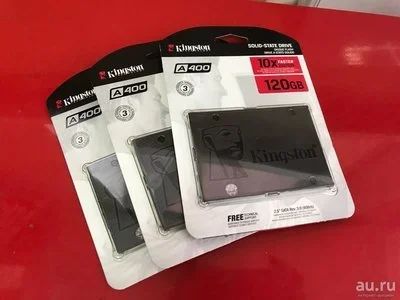 Лот: 13574233. Фото: 1. SSD 2.5" 120GB Kingston A400 Series... SSD-накопители