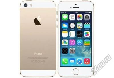 Лот: 5717005. Фото: 1. Apple iPhone 5S 16Gb LTE Золотой... Смартфоны