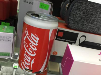 Лот: 11224301. Фото: 1. Портативная mp3 колонка Coca-Cola... Портативные, беспроводные колонки