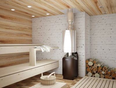 Лот: 8404147. Фото: 1. Печь Grill'D Aurora 160 long black... Печи для бани, сауны