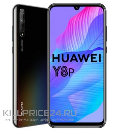 Лот: 16419005. Фото: 1. Huawei Y8p 4/128Gb, черный. Смартфоны