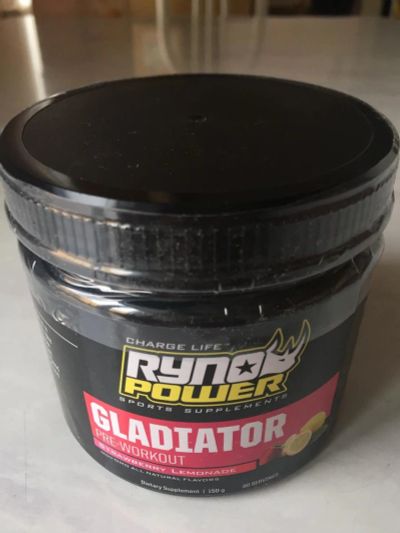 Лот: 10617285. Фото: 1. Ryno Power Gladiator Pre-Workout. Спортивное питание, витамины