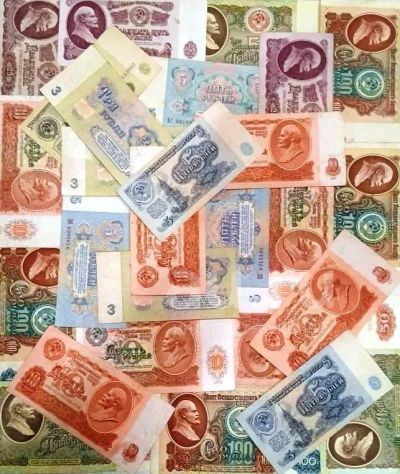 Лот: 19703713. Фото: 1. 3 , 5 , 10 , 25 , 50 и 100 рублей... Россия, СССР, страны СНГ