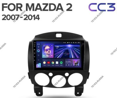 Лот: 20759463. Фото: 1. Магнитола Teyes CC3 Mazda 2 2007-2014... Автомагнитолы