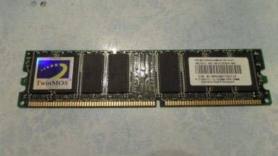 Лот: 9100467. Фото: 1. TwinMOS M2G9108A-MK/256Mb DDR. Оперативная память