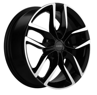 Лот: 21575387. Фото: 1. Диск Khomen 1708 Black-FP 6.5x17... Диски