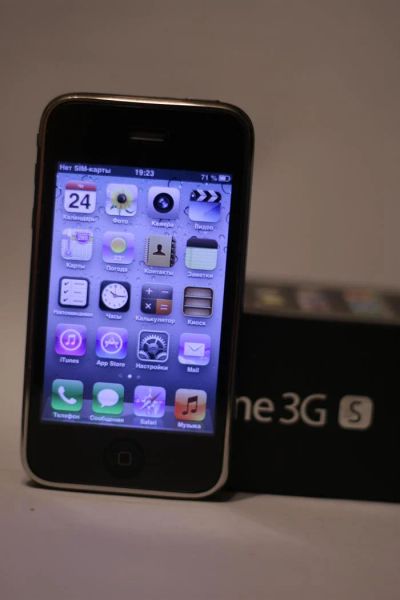 Лот: 3320736. Фото: 1. Iphone 3GS 32GB оригинал, хорошее... Смартфоны
