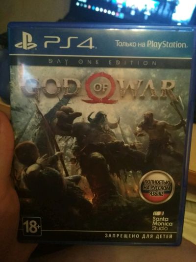 Лот: 11410178. Фото: 1. Диск PS4 God of war (2018). Игры для консолей