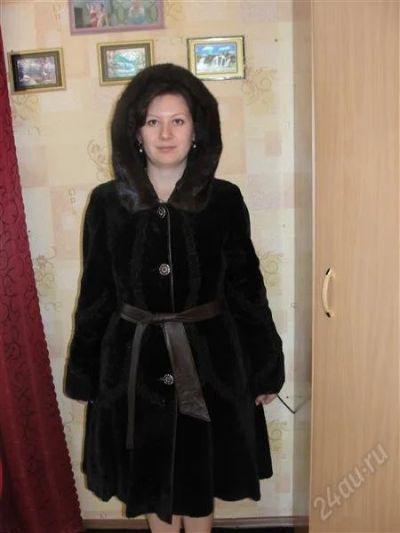 Лот: 1217532. Фото: 1. шуба из мутона. Верхняя одежда