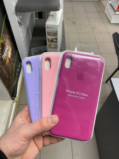 Лот: 16972713. Фото: 1. Чехол для iPhone XS Max Silicone... Чехлы, бамперы