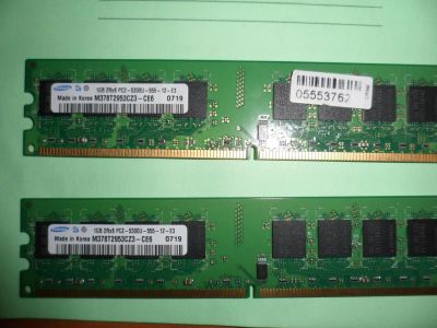 Лот: 8839576. Фото: 1. Оперативная память Samsung DDR2... Оперативная память