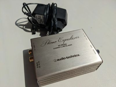 Лот: 20534946. Фото: 1. Фонокорректор Audio-Technica AT-PEQ3. Виниловые проигрыватели и электрофоны